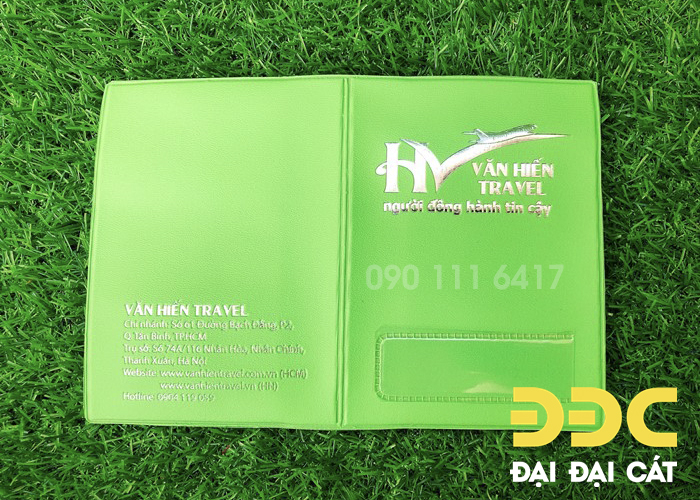 Bao đựng passport da simili