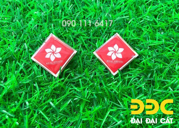 Huy hiệu đồng mạ niken