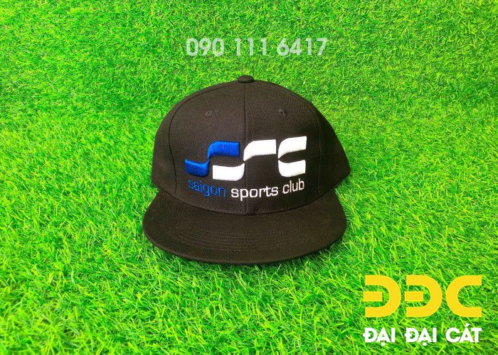 Nón hiphop thêu logo