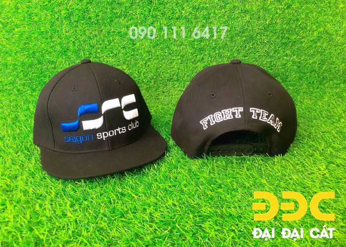 Nón hiphop thêu logo