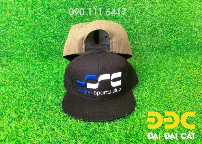 Nón hiphop thêu logo