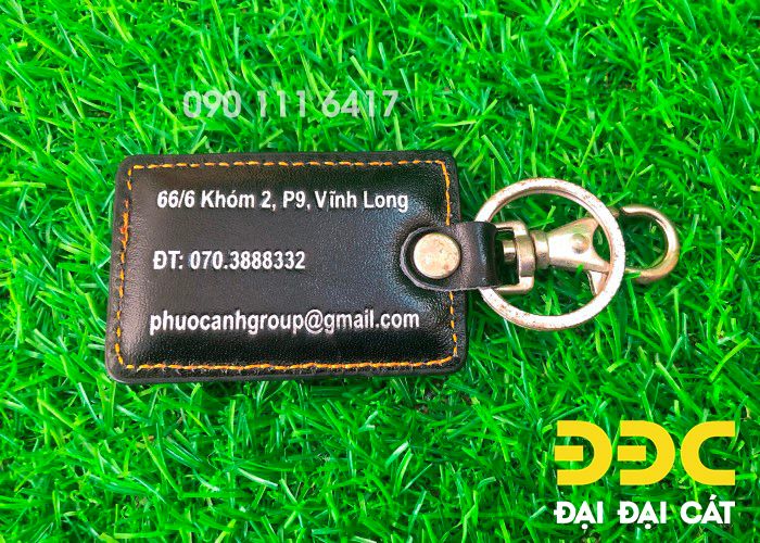 Móc khóa da - Món quà thiết thực