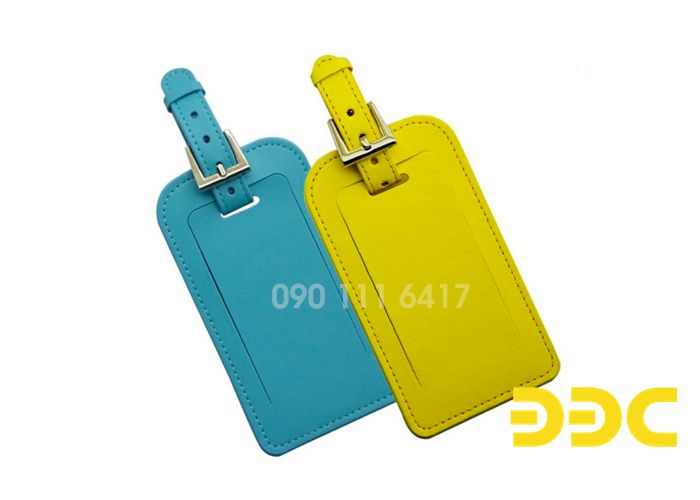 Thẻ hành lý da bò